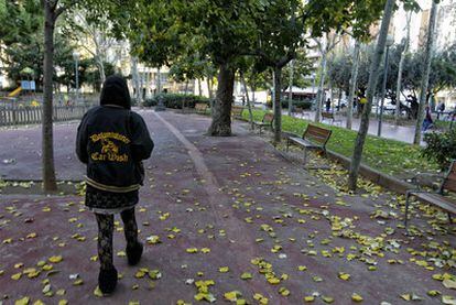 Jardines de Montserrat de Barcelona donde el menor recibió la puñalada mortal.