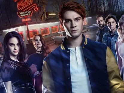 El reparto de 'Riverdale'.