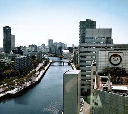 Vistas de la capital de Japón desde las oficinas de Sony.