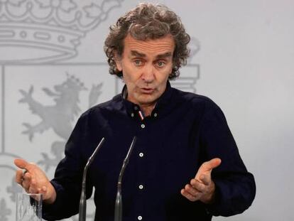 El director del Centro de Coordinación de Alertas y Emergencias Sanitarias, Fernando Simón.
