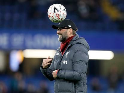 Klopp, ante el Chelsea.