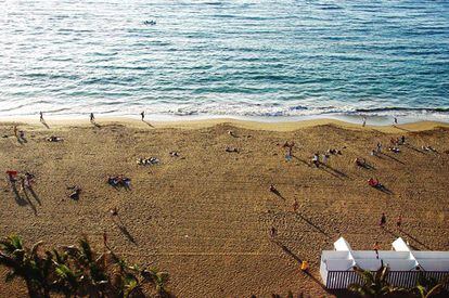 Las Canteras, en Las Palmas de Gran Canaria.