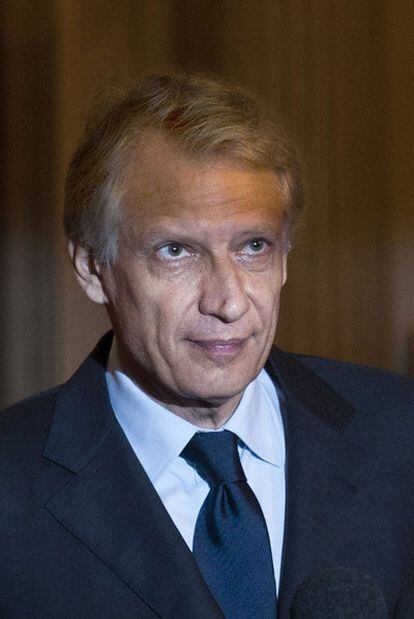 Dominique de Villepin.