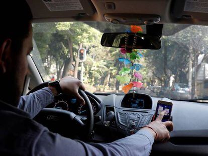 Un conductor de Uber. Archivo/REUTERS