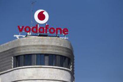 Imagen de una publicidad de Vodafone. 