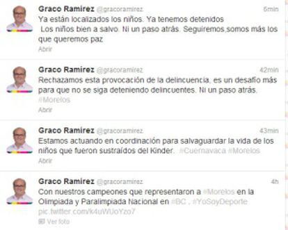 Cuenta de Twitter de Graco Ramírez
