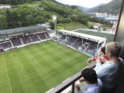 Estadio del Eibar. 