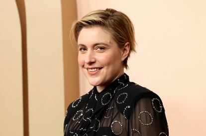 Con 'Barbie', Greta Gerwig no está nominada como mejor directora ni a la mejor película, pero sí en la categoría de mejor guion adaptado, que firma junto a Noah Baumbach, su marido.