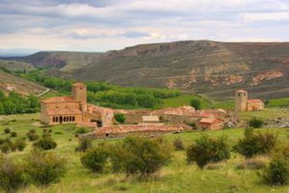El pueblo de Caracena, en Soria.