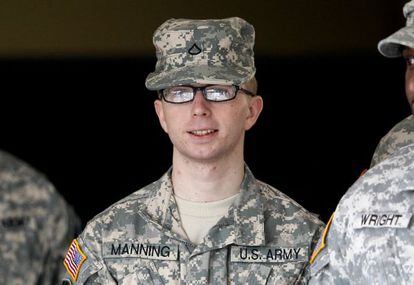El soldado Bradley Manning.