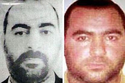 Las dos únicas fotos de Abubaker al Bagdadi: la primera y más reciente difundida por las autoridades iraquíes; la segunda, en los archivos del Departamento de Estado de EE UU.
