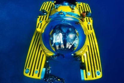 Uno de los sumergibles de la compañía Triton Submarines.