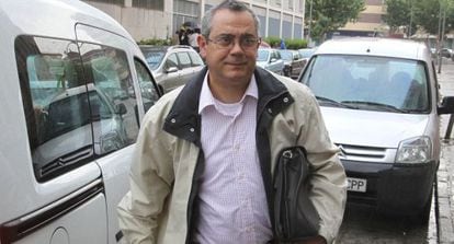 Manuel Ortiz, ante el juzgado.
