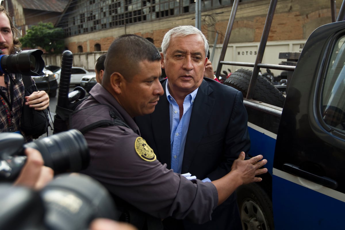 La justicia de Guatemala condena a ocho años de cárcel por corrupción al expresidente Otto Pérez Molina | Internacional