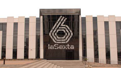 Sede de laSexta, en Madrid, una de las televisiones del grupo Atresmedia. 