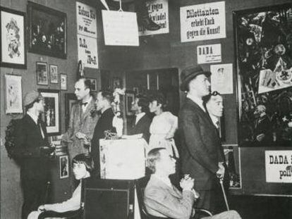 Cabaret Voltaire en Zúrich en 1921.