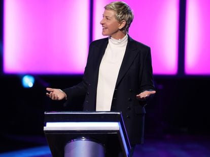 Ellen DeGeneres en un momento de la cuarta temporada de 'Ellen's Game of Games'.