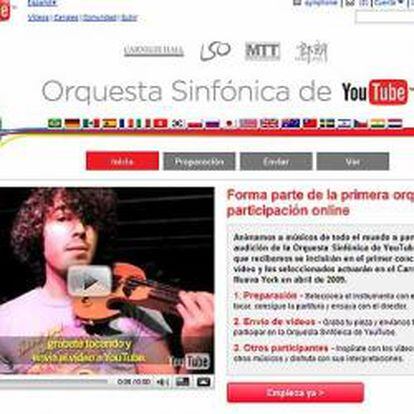 Youtube crea su propia orquesta sinfónica para internet