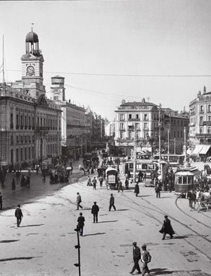 La Puerta del Sol, en 1906.