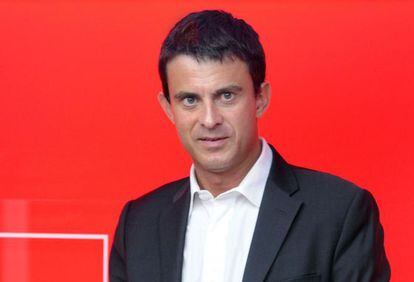 Manuel Valls, candidato en las primarias del PS francés