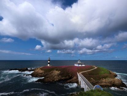 Isla Pancha, en la entrada de la r&iacute;a de Ribadeo (Lugo).