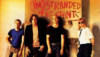 Portada de un &aacute;lbum de The Saints en 1977.