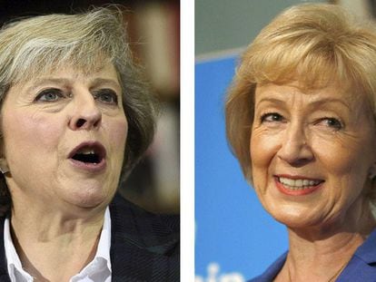 Theresa May y Andrea Leadsom, se disputarán la sucesión de Cameron.