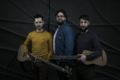 Daniel, Aaron y Pablo Zapico.