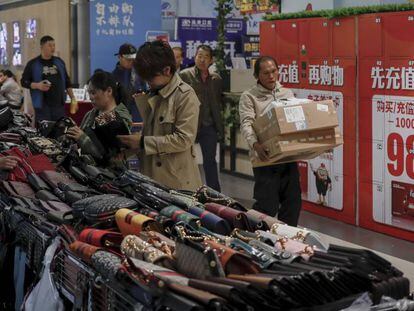 Imagen de un mercado callejero en Pekín. 