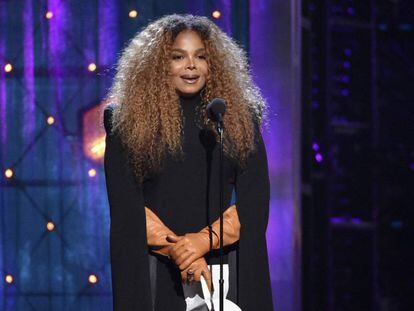 Janet Jackson el pasado mes de marzo en Nueva York. 