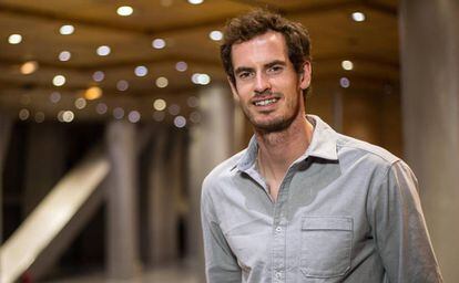 Andy Murray, a su llegada a Pek&iacute;n para jugar el Abierto de China.