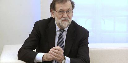 El presidente Mariano Rajoy el pasado 1 de febrero. 