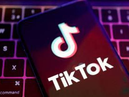 Logo de la aplicación TikTok.