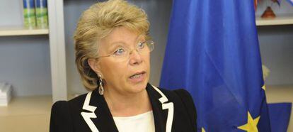 La vicepresidencia de la Comisi&oacute;n Europea Viviane Reding.