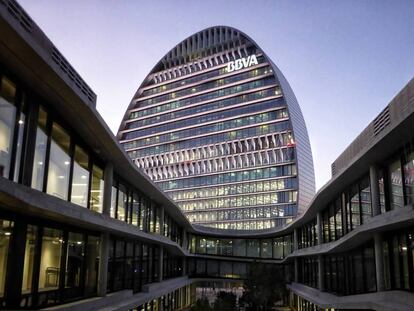 Sede operativa de BBVA en Madrid