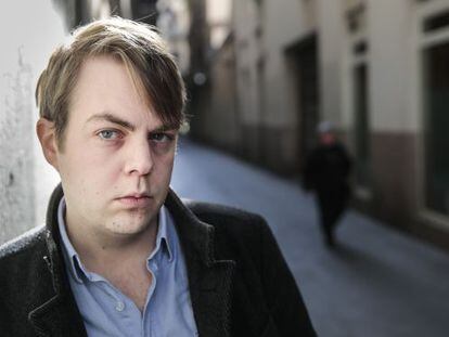 Christoffer Carlsson, el ganador m&aacute;s joven del premio a la mejor obra policiaca de 2013 por la Academia Sueca de Escritores de Novela Negra. 