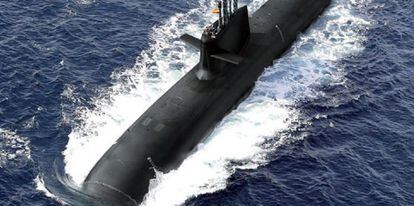 Imagen virtual del submarino S- 80 cuyo dise&ntilde;o err&oacute;neo retrasar&iacute;a la entrega del mismo. 