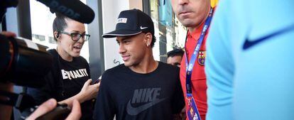 El nuevo jugador del PSG, Neymar.
