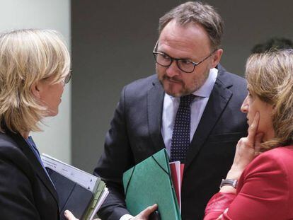 Reunión de los ministros de Energía, en Bruselas, el pasado marzo. 