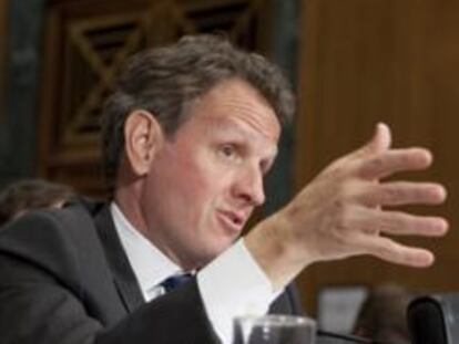 El secretario del Tesoro de EE UU, Timothy Geithner