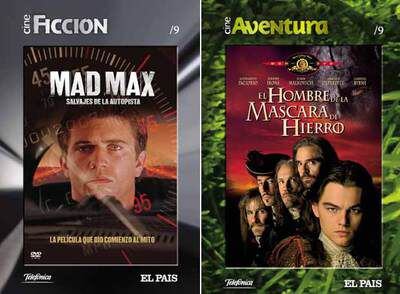 'Mad Max' y 'El hombre de la máscara de hierro'.