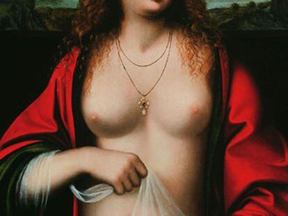 &#39;María Magdalena&#39;, pintura atribuida a Leonardo Da Vinci.