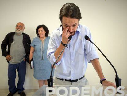 Pablo Iglesias, l&iacute;der de Podemos. 