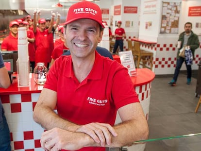 Daniel Agromayor, director general de Five Guys en España.