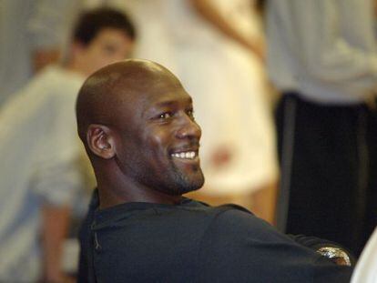 MIchael Jordan en Barcelona, en 2006. 