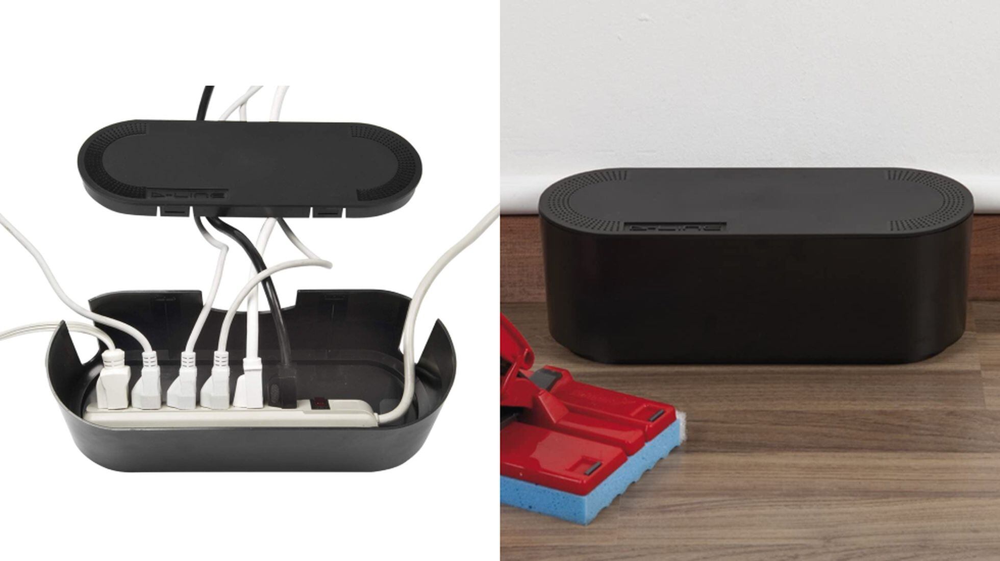 Súper oferta en el gadget que mantendrá tu casa siempre ordenada: la caja  organizadora de cables por menos de 10 euros