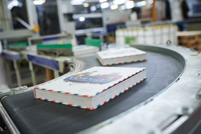 Book prepared for distribution in a printing company in Estella (Navarra).