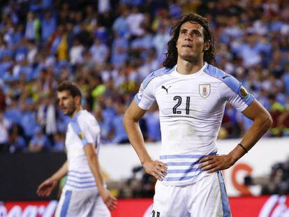 Cavani, tras la eliminación de Uruguay