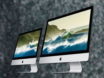 Apple renueva su gama de ordenadores iMac con avances en sus pantallas