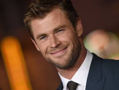 En menos de 24 horas el vídeo del entrenamiento del actor ha alcanzado los seis millones de reproducciones. En la imagen, Chris Hemsworth en el estreno de su película 'Blackhat: amenaza en la red' en Los Ángeles.
